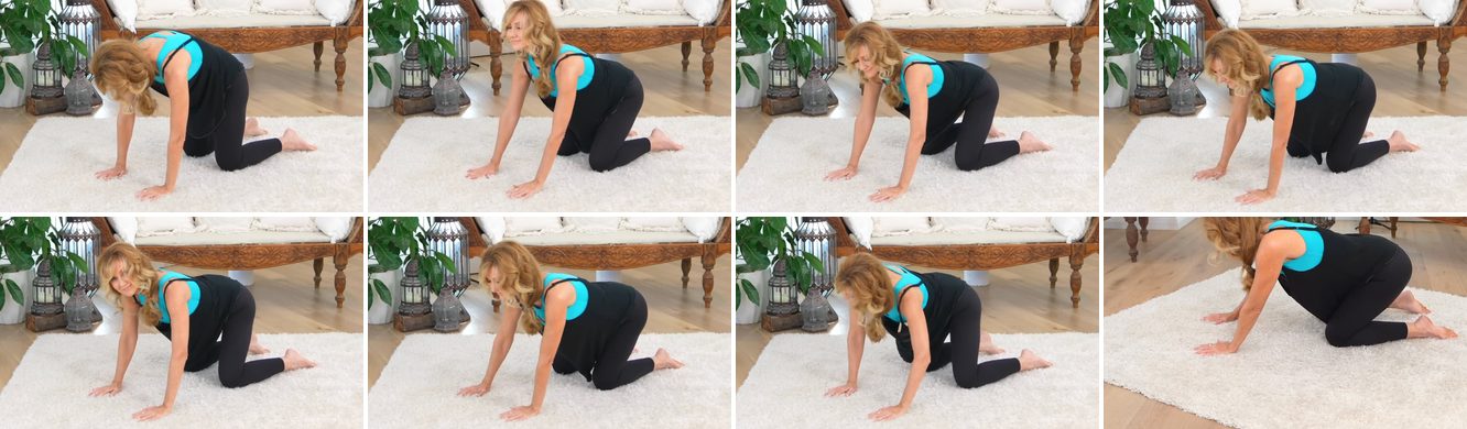 Quadruped Hip Circles keyframes