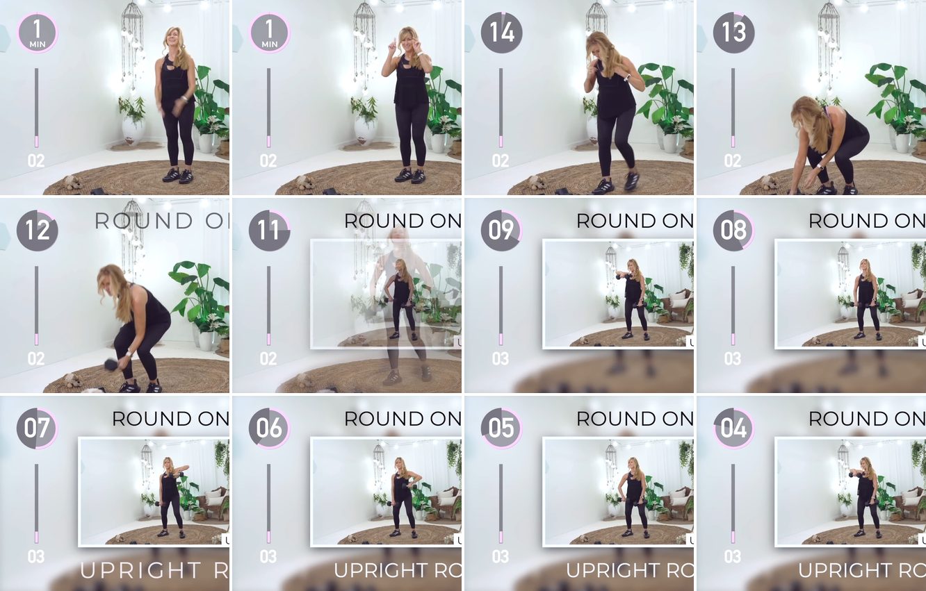Dumbbell Row keyframes