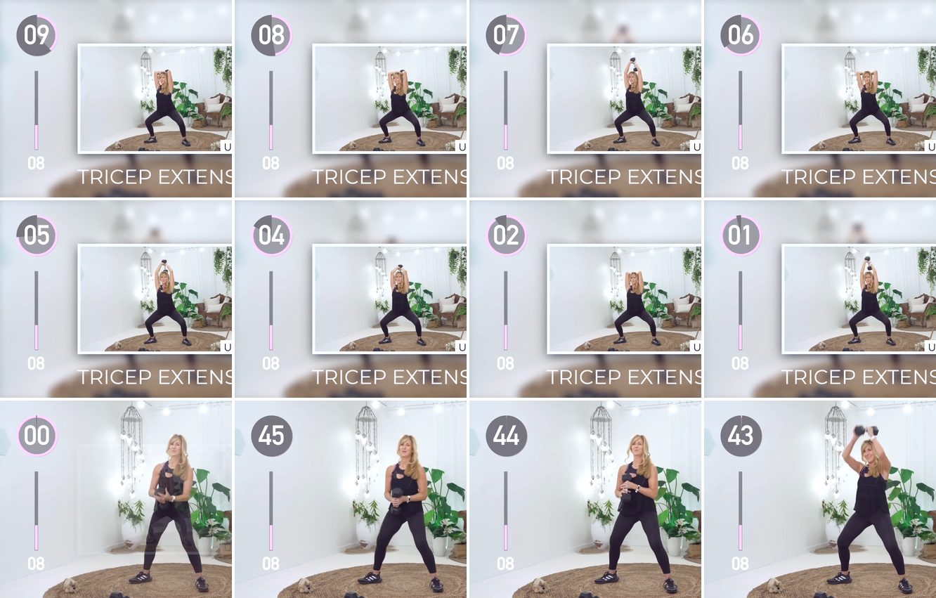 Tricep Extension keyframes