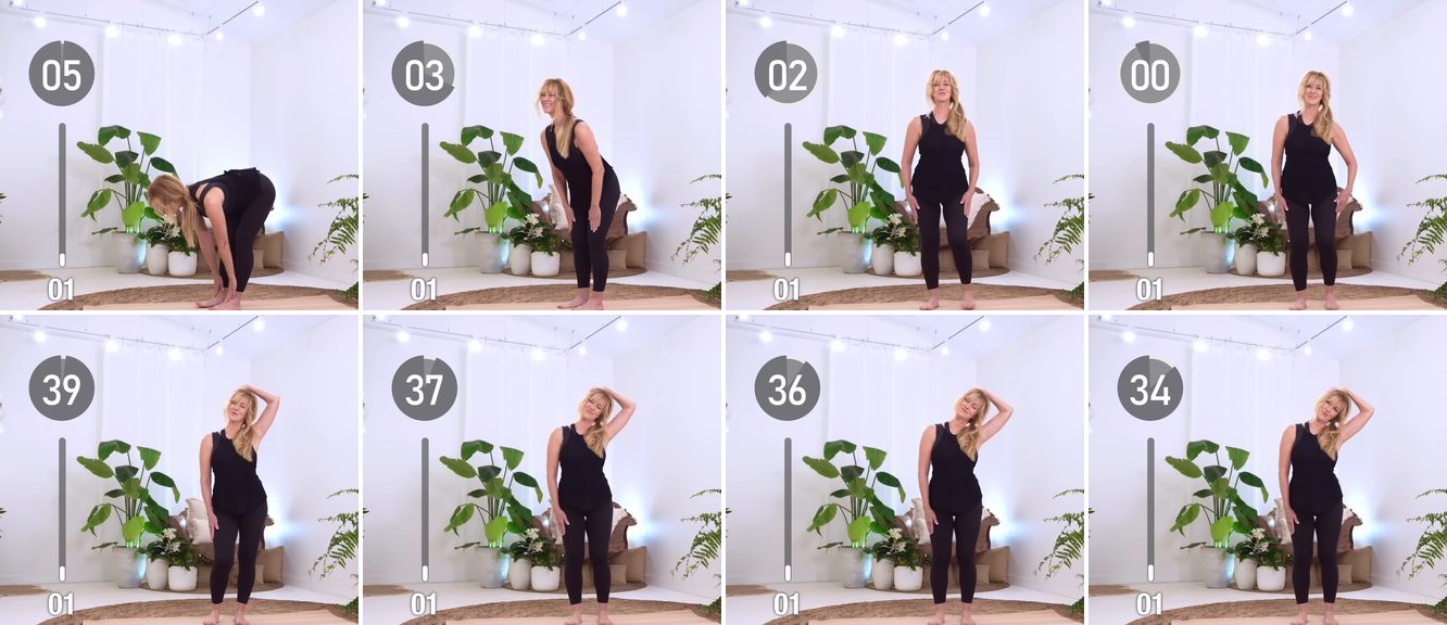 Side Neck Stretch keyframes