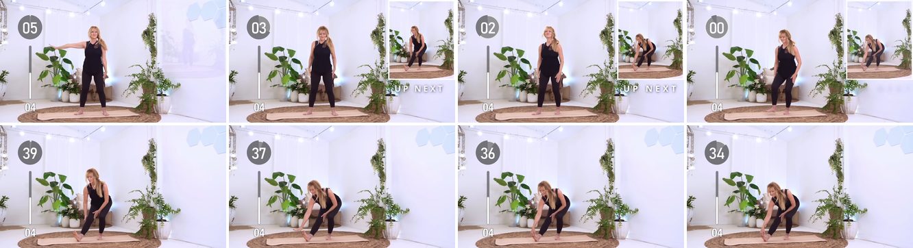 Standing Hamstring Stretch keyframes