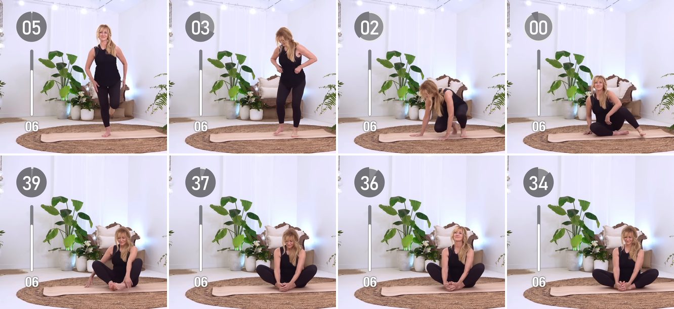 Butterfly Hip Opener keyframes