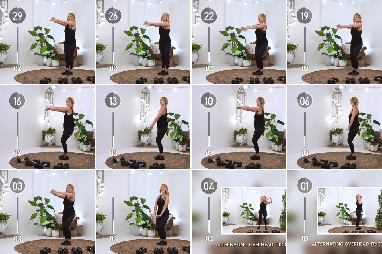 Upper Back, Arm & Chest Stretch keyframes