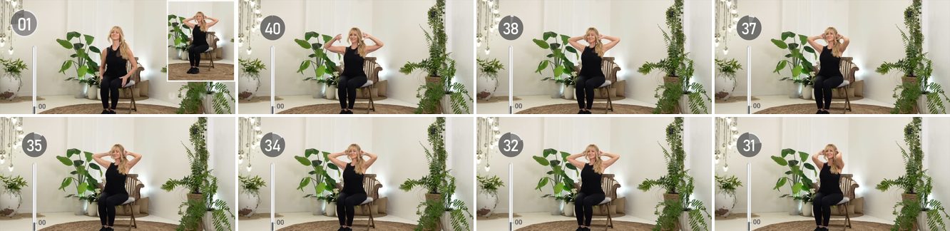 Seated Chest Opener keyframes